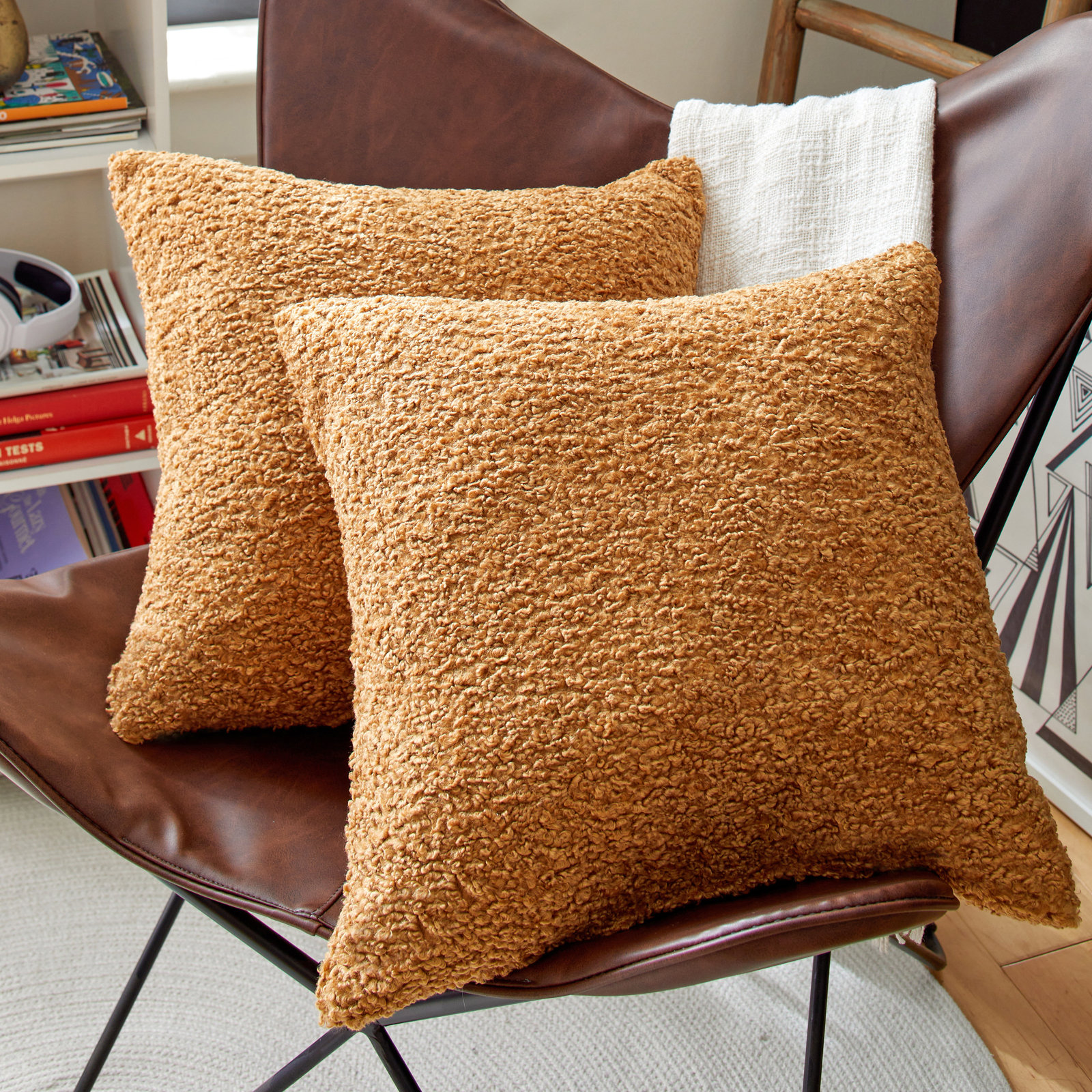 Zandra Throw Pillow, Zazzle Camel, 6"  x 24" 