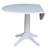 Extendable Round Solid Wood Dining Table-87227704