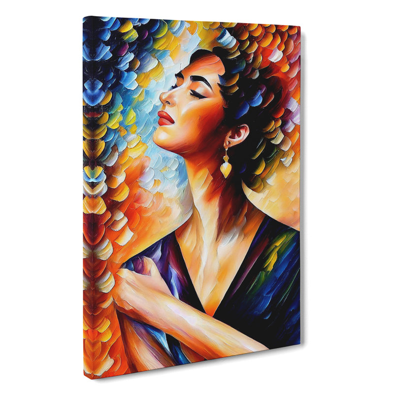 Portrait Of A Woman No.4 - Wrapped Canvas Print, 50cm H x 35cm W x 3cm D