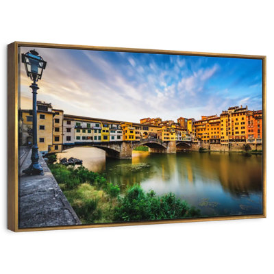Ponte Vecchio, paysage fluvial