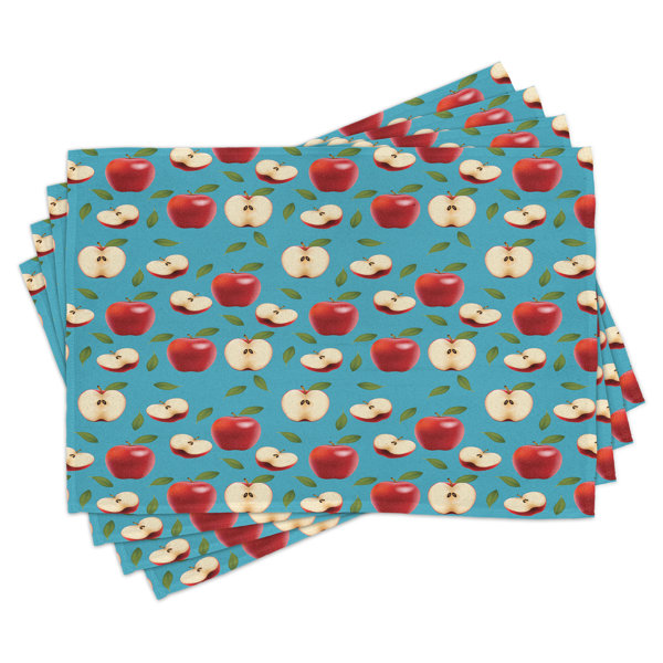 East Urban Home Platzmatten, Red Delicious Gesunde Lebensmittel, Apfel ...