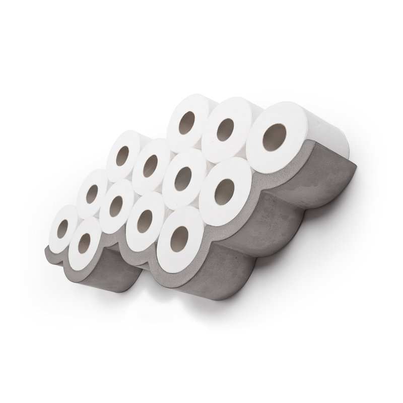 Porte-papier hygiénique à fixation murale cloud