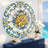 Wall Clock Oversized 36" for Living Room with Real Moving Gears Italy Style-91717522