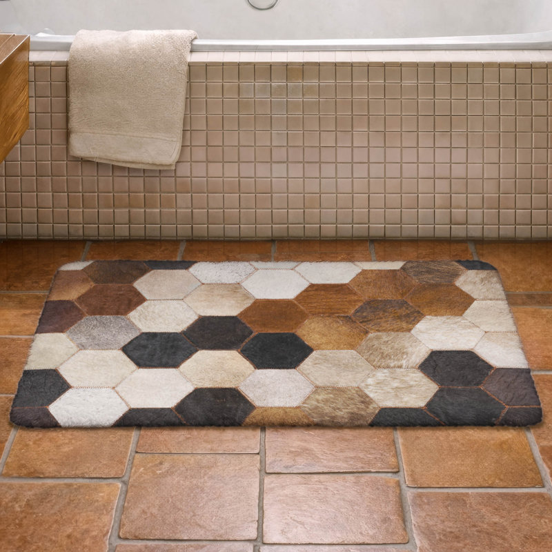 Premium Machine Washable Dream Shag ADS104 Octagon Rug, 1'8" x 2'6"