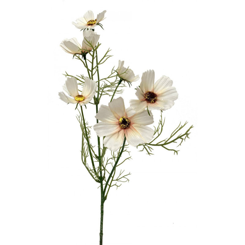 Cream Cosmos Spray Artificial Flower