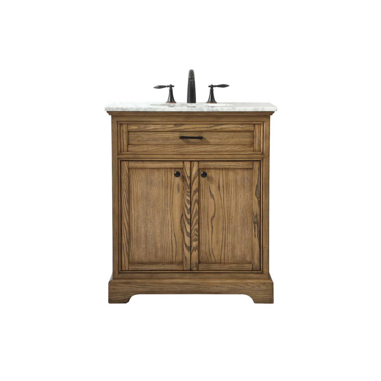 Hermes 30'' Single Bathroom Vanity, Driftwood