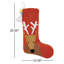 Reindeer Wool Hook Stocking