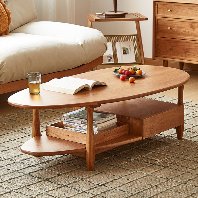 Modern minimalist multi-functional coffee table