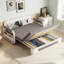 2 Seater Linen Blend Sofa Bed