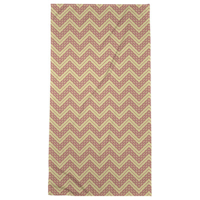 Serviette de bain à chevrons à la main classic Stephenie
