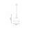 Saxon 1-Light Dimmable Dome Pendant-1953057659
