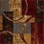 Tapis contemporain Samiyah de couleur grillée-395226609