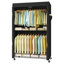 43.3-inch Wide Clothing Rack On Wheels