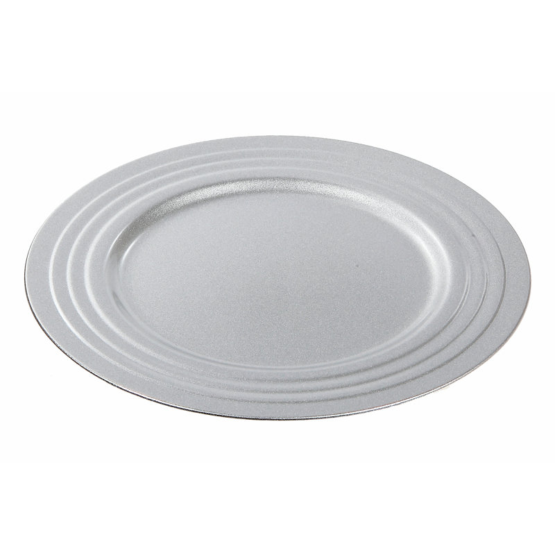 Chargeur Orbit Melamine 13 po, Argent