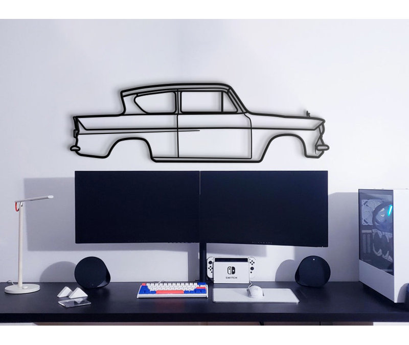No Frame Print on Metal, 99cm H x 28cm W