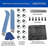 Machrus 15' Trampoline Safety Enclosure with Net, Poles and Foam Sleeves - Trampoline not Included