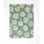 Motif floral vert