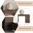 High-end Integrated Bedside Vanity Table Equipped with Built-in Safe Box