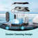 Simzlife 34 Lb. Daily Production Nugget Clear Ice Portable Ice Maker