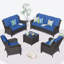 Ensemble de conversation pour 7 personnes avec coussins-502637321-502637322