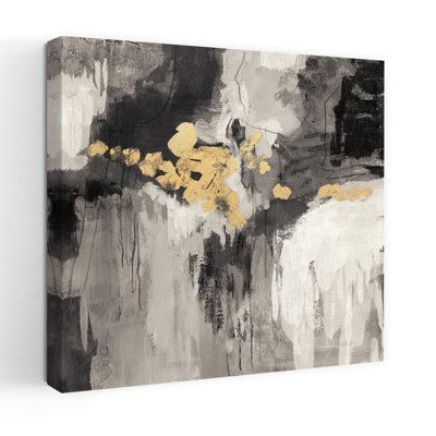 Art contemporain abstrait abstrait Iii Bwg avec art abstrait noir