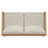 Craig Outdoor Acacia Wood Loveseat