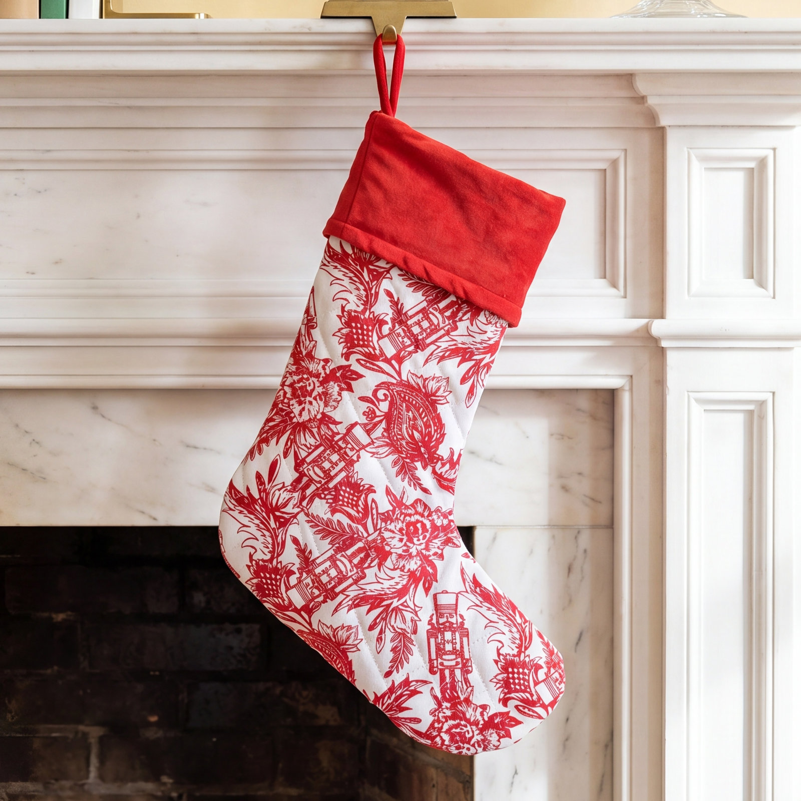 The Holiday Aisle® Quilted Stocking