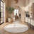 Armina Handmade Tufted Wool Ivory/Beige Area Rug-2121847969