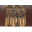Tapis marocain intérieur / extérieur abstrait noué à la main 5 x 8 po