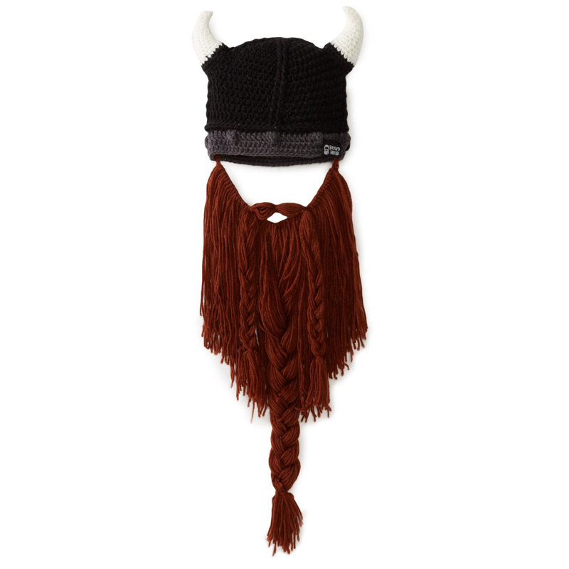 Pilier barbare barbe, noir, Brun