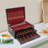 Wooden Silverware Storage Box With Handle