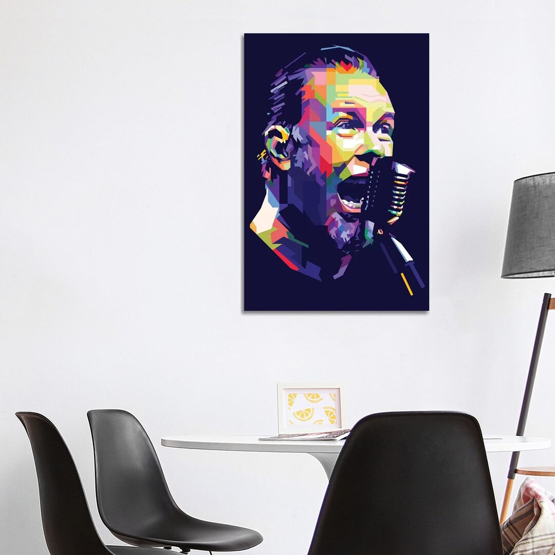 Leinwandbild James Hetfield von Dayat Banggai