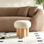 Tabouret avec coussin en peluche Grieg-1490628363