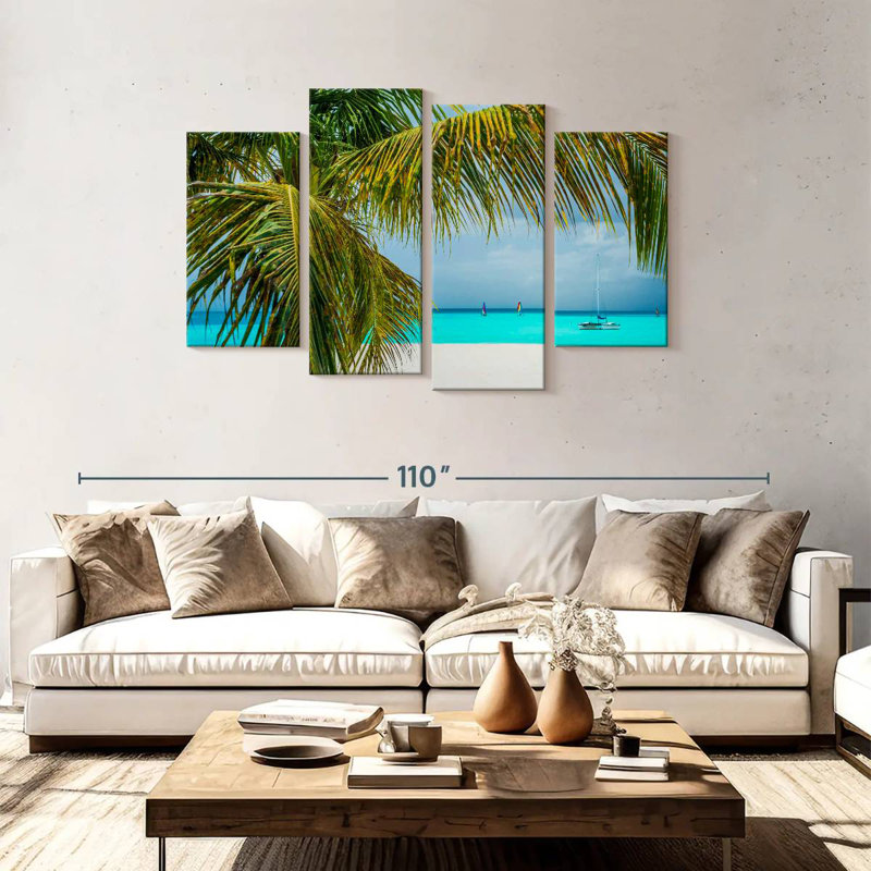 Antigua Jolly Beach, 48" H x 75" W