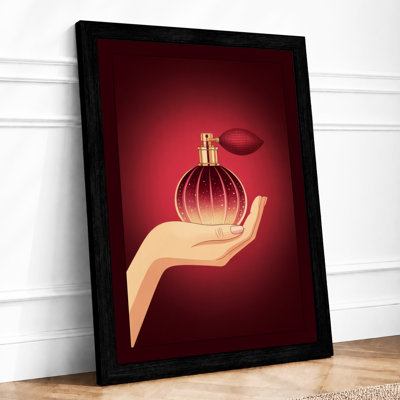 Perfume Reverie Modern 1 Piece Single Picture Frame Wall Art