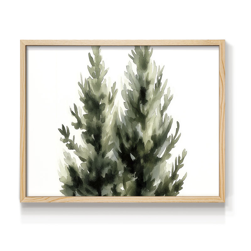 Art de Noël - XXV - reproduction encadrée - réarmable, Naturel, H 16 po x l 20 po