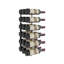 Support à vin mural en métal pour 18 bouteilles Indurial - bronze de 24 po de hauteur-129182457-129439567