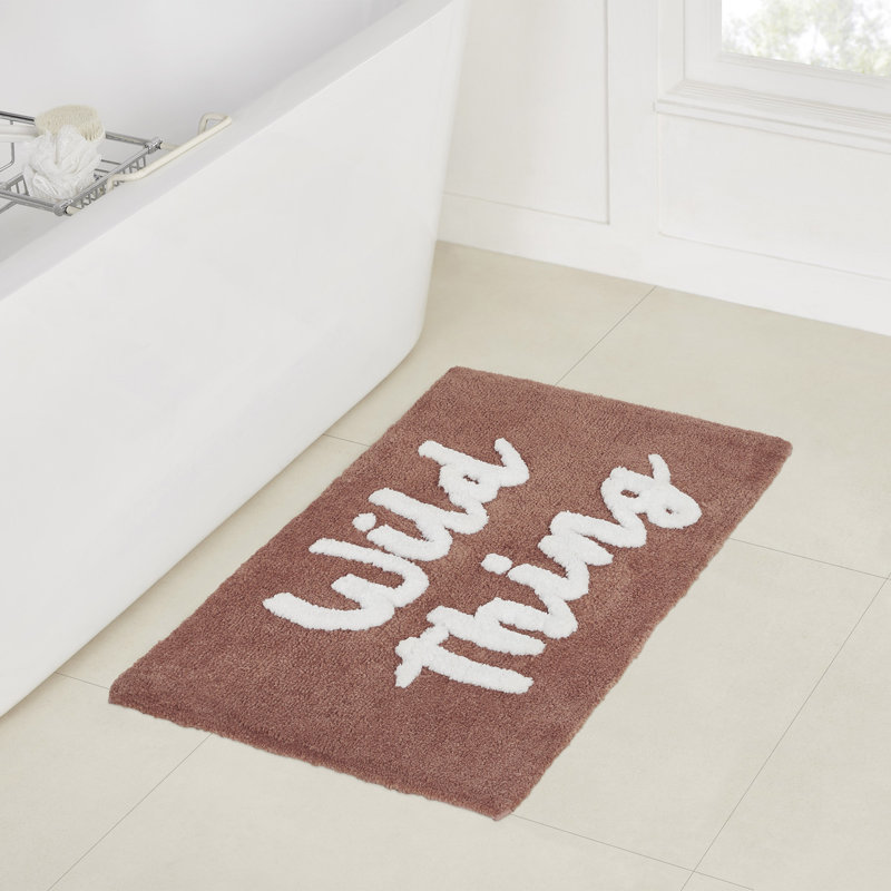 Wild Thing Tufted Bath Rug, 20" x 32"