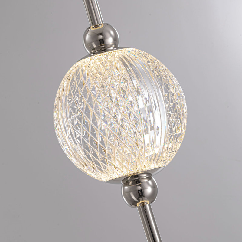 Marni 1 - Light LED Bath Sconce, Polished Nickel