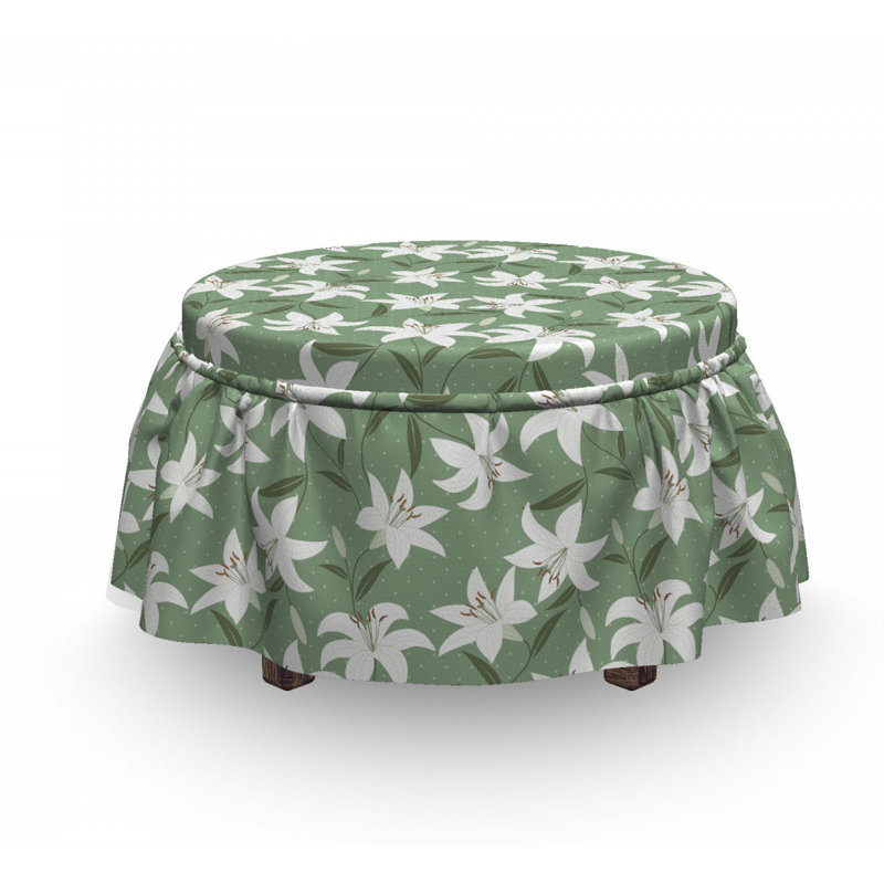 Housse pour bouquet de repose-pieds lilly