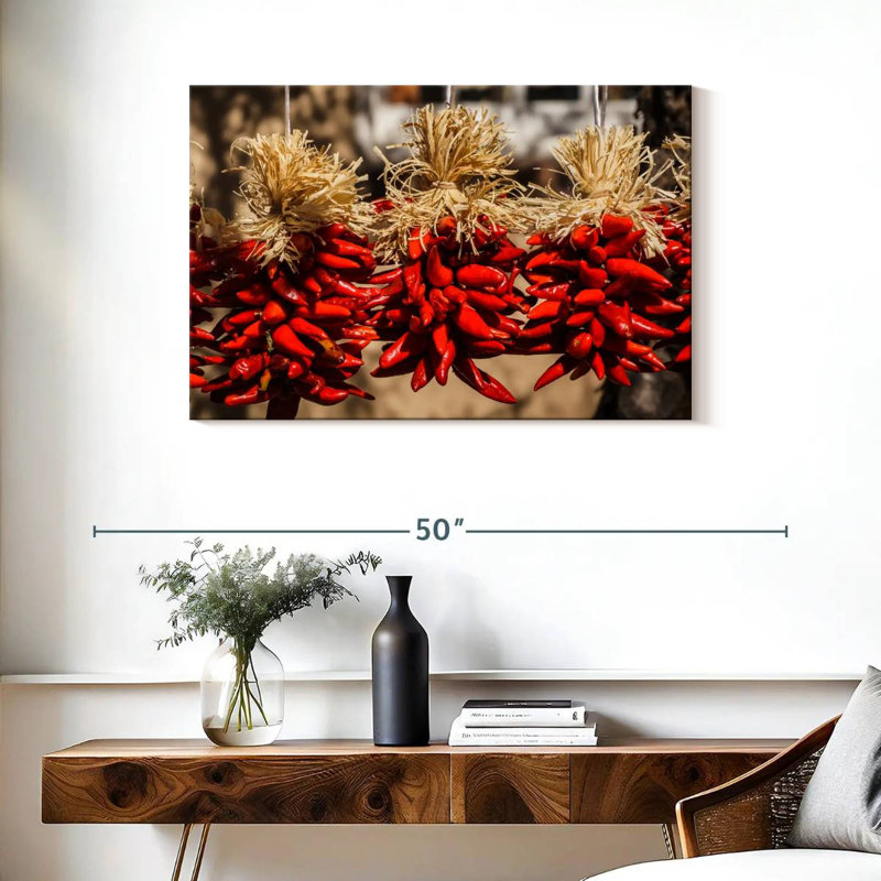 Yarlin Chili Pepper Spice, 24" H x 36" W