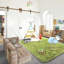 Solid Colour Shag Area Rug-118262235