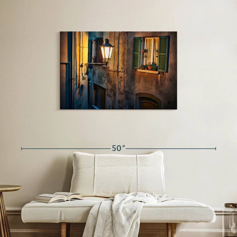 Lampe de rue Lilie la nuit, H 24 po x l 36 po