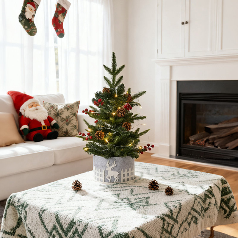 Artificial Pine Christmas Tree, 64 cm x 34 cm