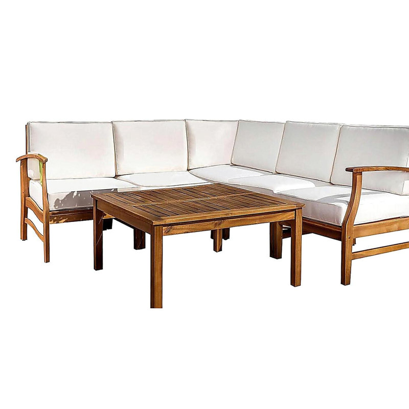 PERLA 6-PCS SOFA SET, CREAM