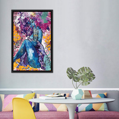 Ife by Justin Copeland - Wrapped Canvas Painting