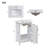 Rechell 20'' Single Bathroom Vanity with Ceramic Top-98710487