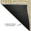 Tapis géométrique Corry AMF1044 lavable à la machine de qualité supérieure-670738347