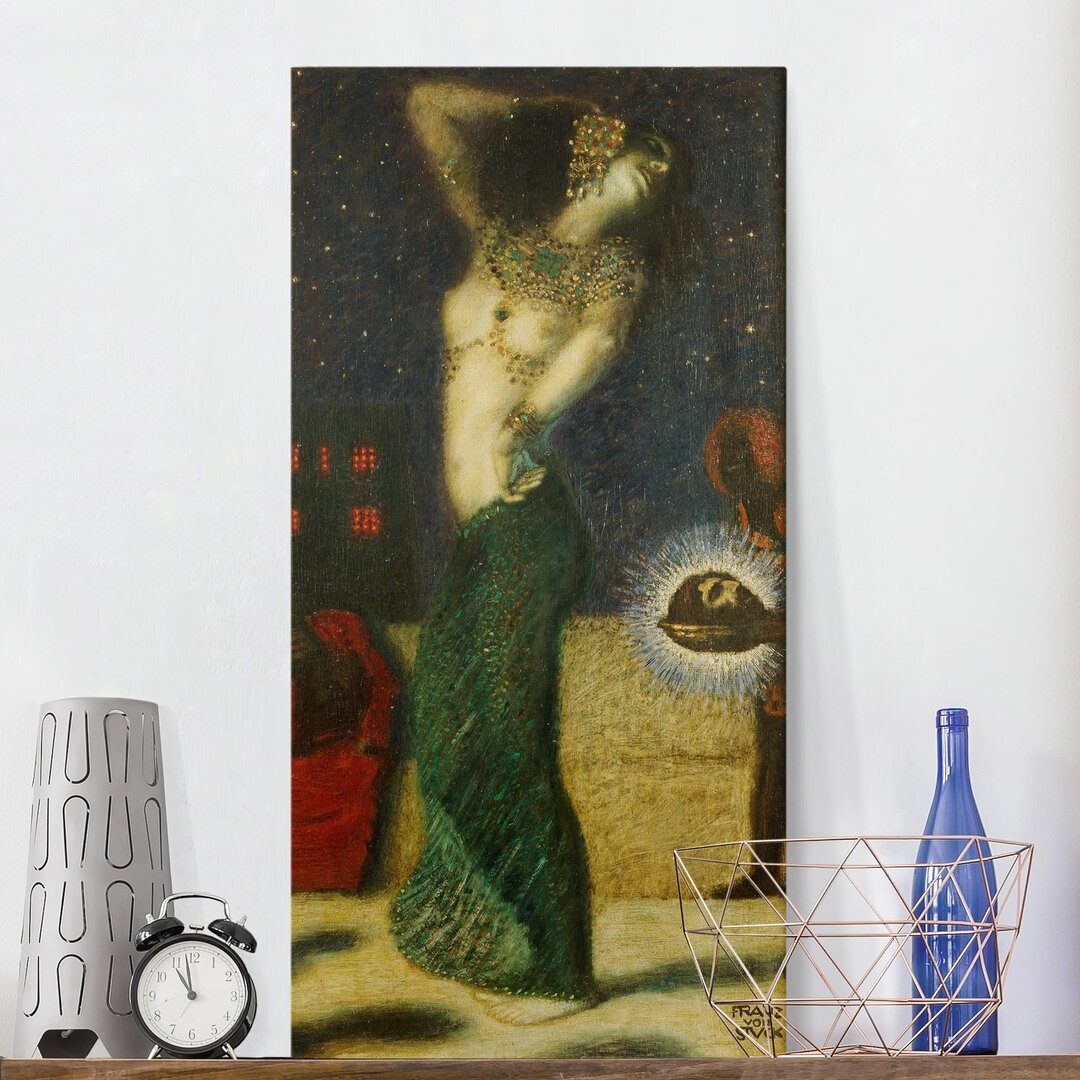 Leinwandbild Salome Dancing von Franz Von Stuck