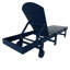 Méridienne inclinable en polyuréthane longue de 77,6 po Laguna-87407023